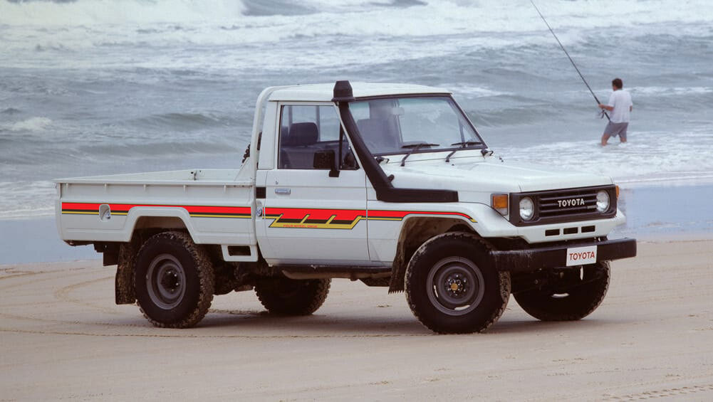 CALIFORNIA BODY DECAL  KIT : J75-SERIES TOYOTA LAND CRUISER (SINGLE-CAB UTILITY)