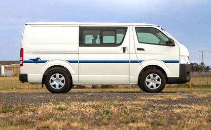 KINGSTON BODY DECAL KIT : TOYOTA HIACE VAN (H200)