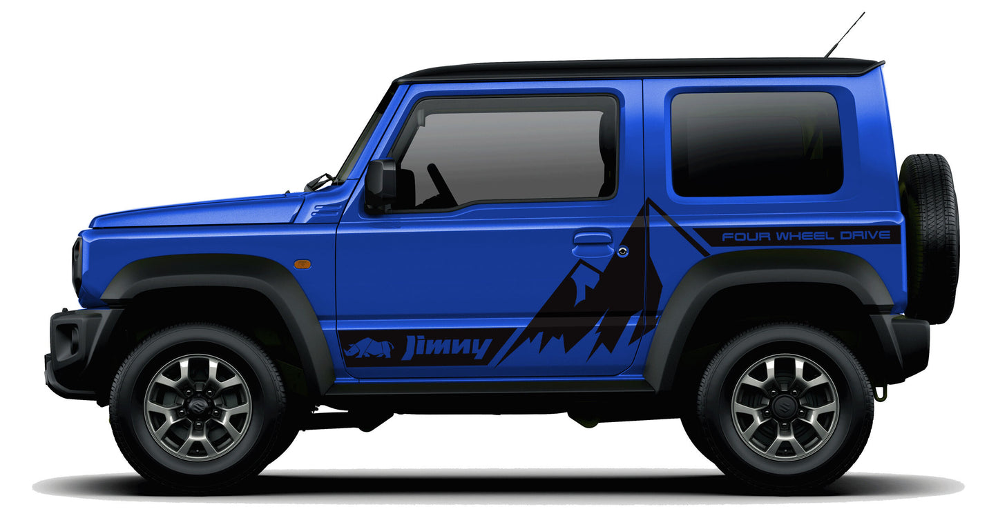 KOSCIUSZKO BODY DECAL KIT : SUZUKI JIMNY (JB64W/JB74W)