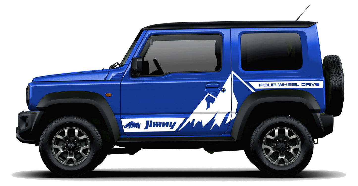 KOSCIUSZKO BODY DECAL KIT : SUZUKI JIMNY (JB64W/JB74W)