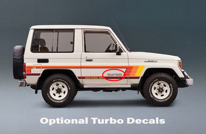 TWEED BODY DECAL KIT : BJ70/BJ71/BUNDERA SWB LAND CRUISER