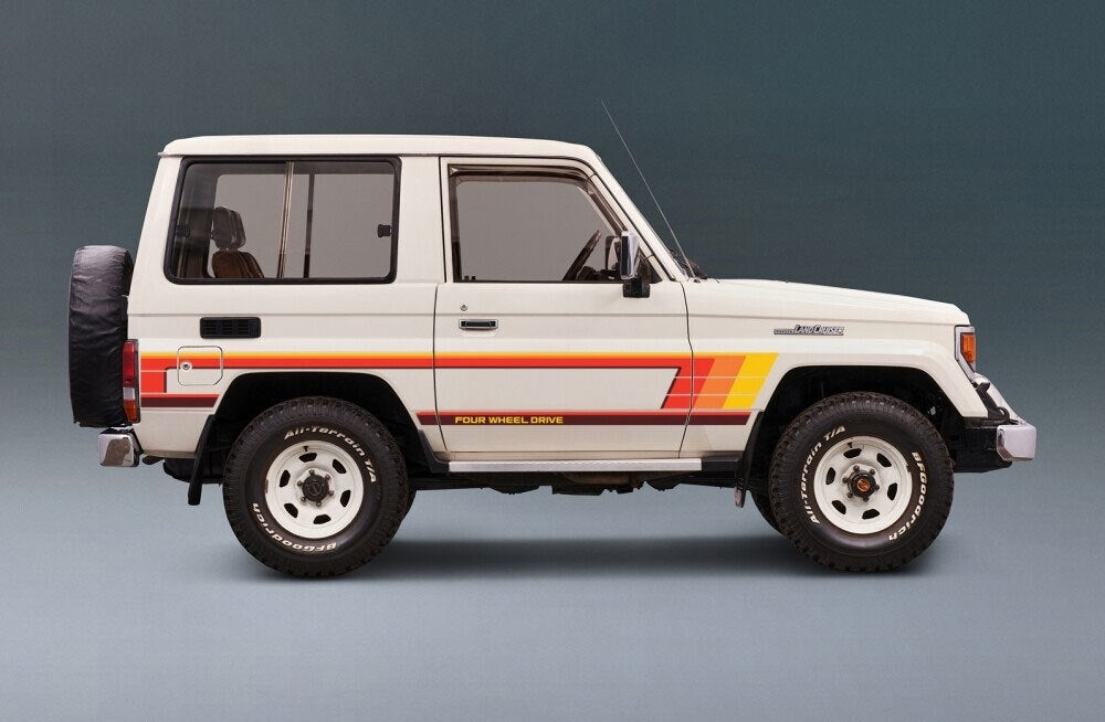 TWEED BODY DECAL KIT : BJ70/BJ71/BUNDERA SWB LAND CRUISER