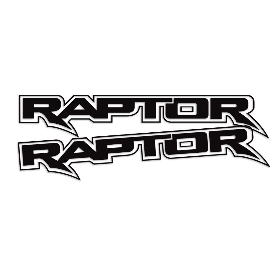 RAPTOR SIDE OF TUB DECAL SET : FORD RANGER (DIE-CUT)