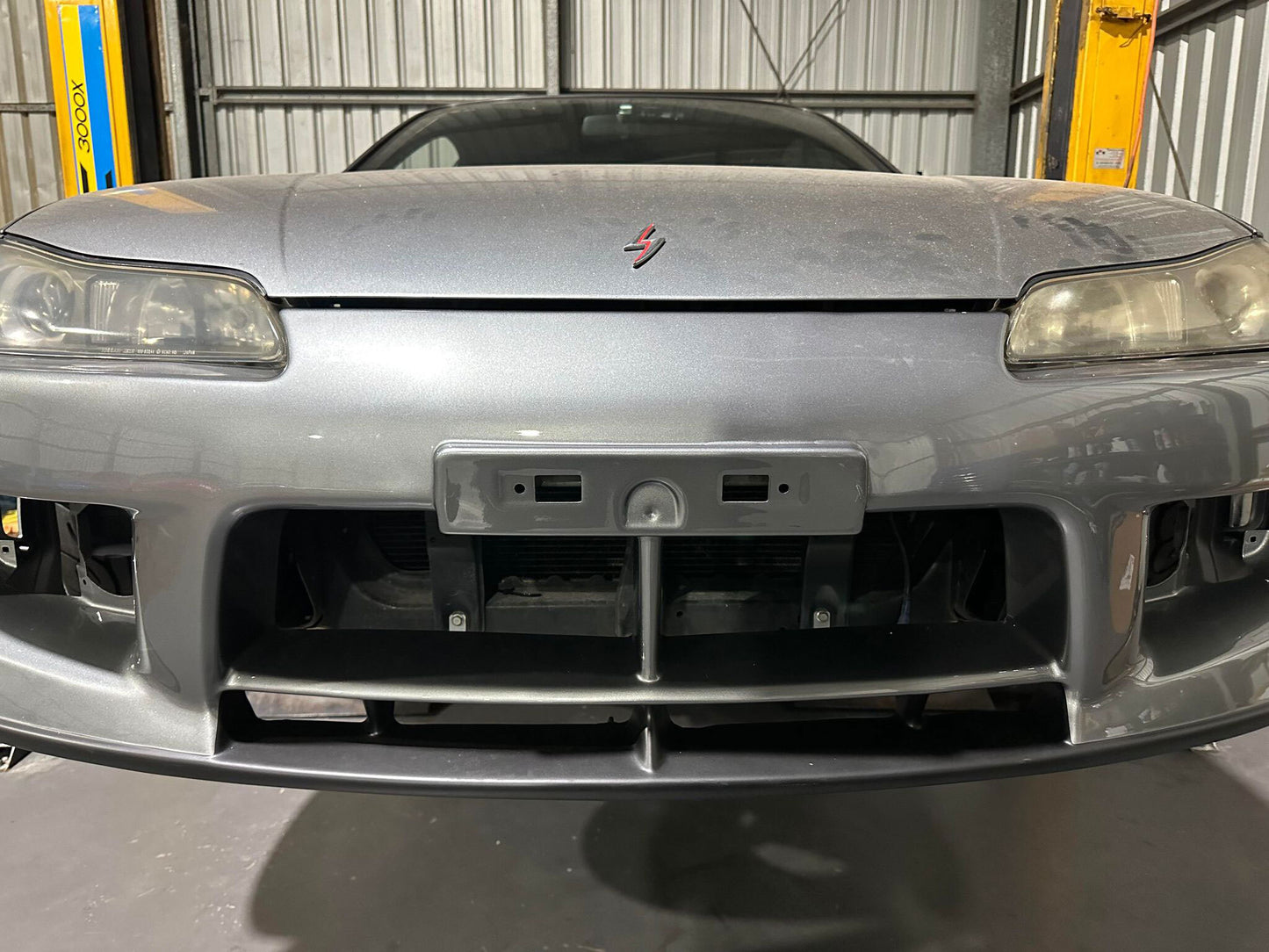 PLASTIC AERO-STYLE FRONT BUMPER BAR : NISSAN SILVIA S15