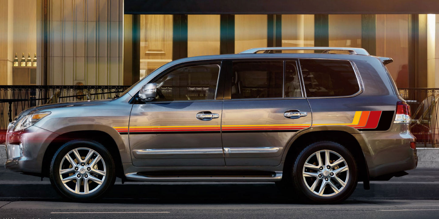 SEATTLE BODY DECAL KIT : LEXUS LX570 (2007–2012)