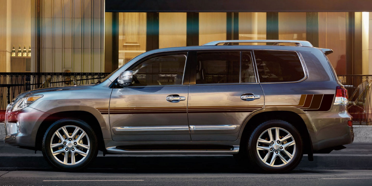 SEATTLE BODY DECAL KIT : LEXUS LX570 (2007–2012)