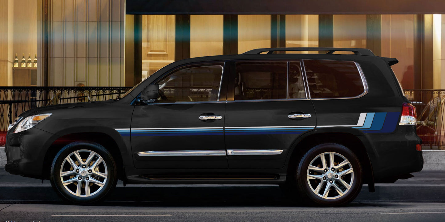 SEATTLE BODY DECAL KIT : LEXUS LX570 (2007–2012)