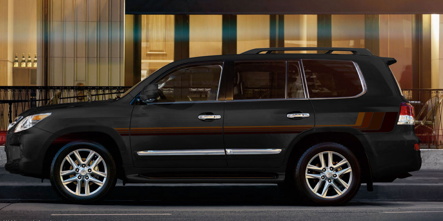 SEATTLE BODY DECAL KIT : LEXUS LX570 (2007–2012)