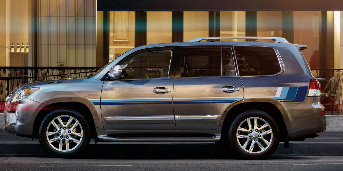 SEATTLE BODY DECAL KIT : LEXUS LX570 (2007–2012)