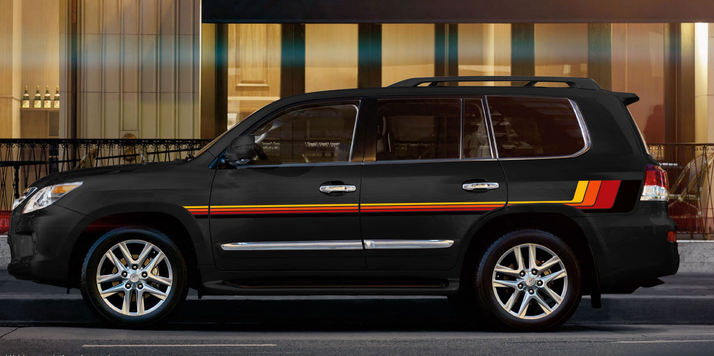 SEATTLE BODY DECAL KIT : LEXUS LX570 (2007–2012)