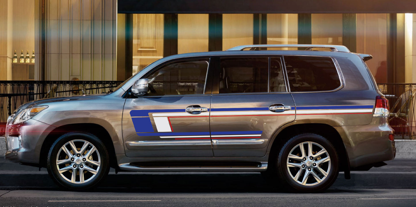 YORK BODY DECAL KIT : LEXUS LX570 (2007–2012)