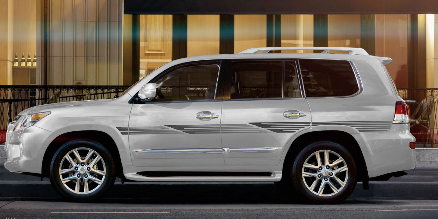 VXR-I BODY DECAL KIT : LEXUS LX570 (2007–2012)