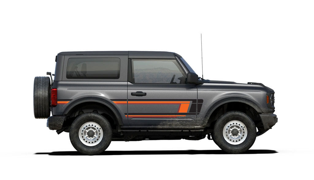 YORK BODY DECAL KIT : 2021+ FORD BRONCO (2-DOOR)