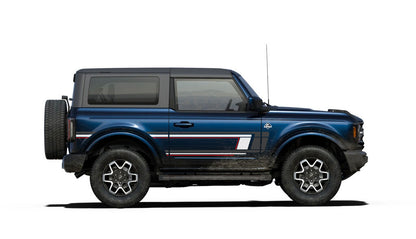 YORK BODY DECAL KIT : 2021+ FORD BRONCO (2-DOOR)