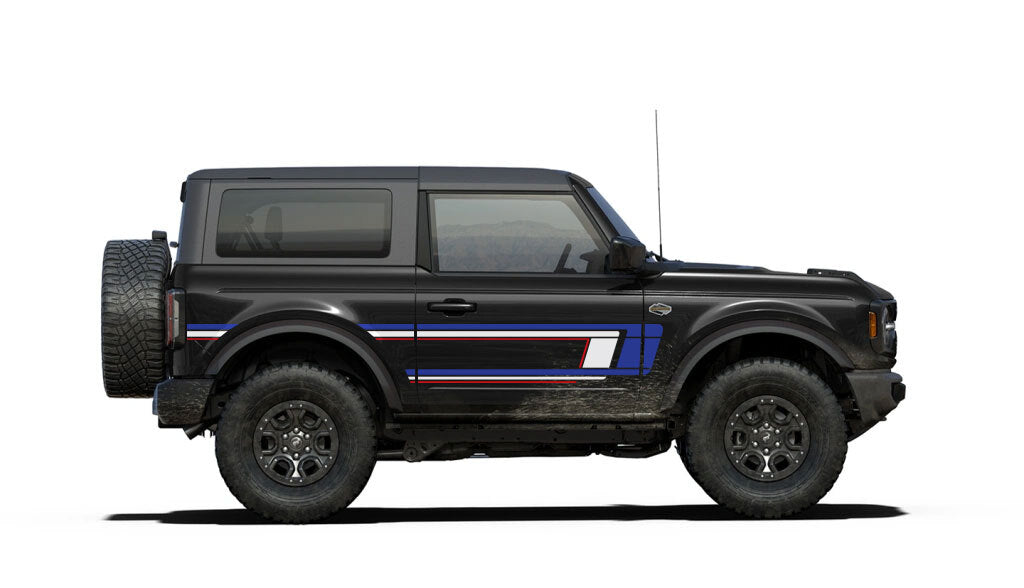 YORK BODY DECAL KIT : 2021+ FORD BRONCO (2-DOOR)