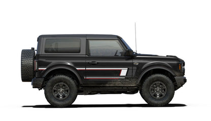 YORK BODY DECAL KIT : 2021+ FORD BRONCO (2-DOOR)