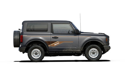 COOKTOWN BODY DECAL KIT : 2021+ FORD BRONCO (2-DOOR)