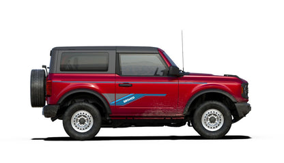 COOKTOWN BODY DECAL KIT : 2021+ FORD BRONCO (2-DOOR)