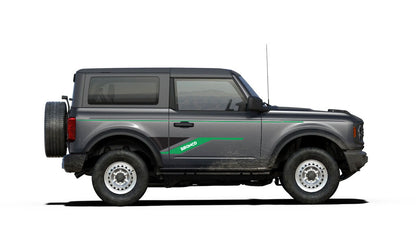 COOKTOWN BODY DECAL KIT : 2021+ FORD BRONCO (2-DOOR)