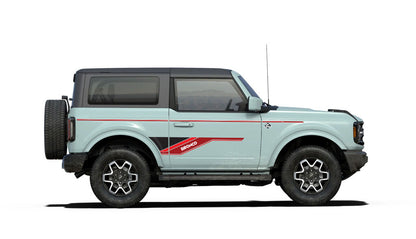 COOKTOWN BODY DECAL KIT : 2021+ FORD BRONCO (2-DOOR)