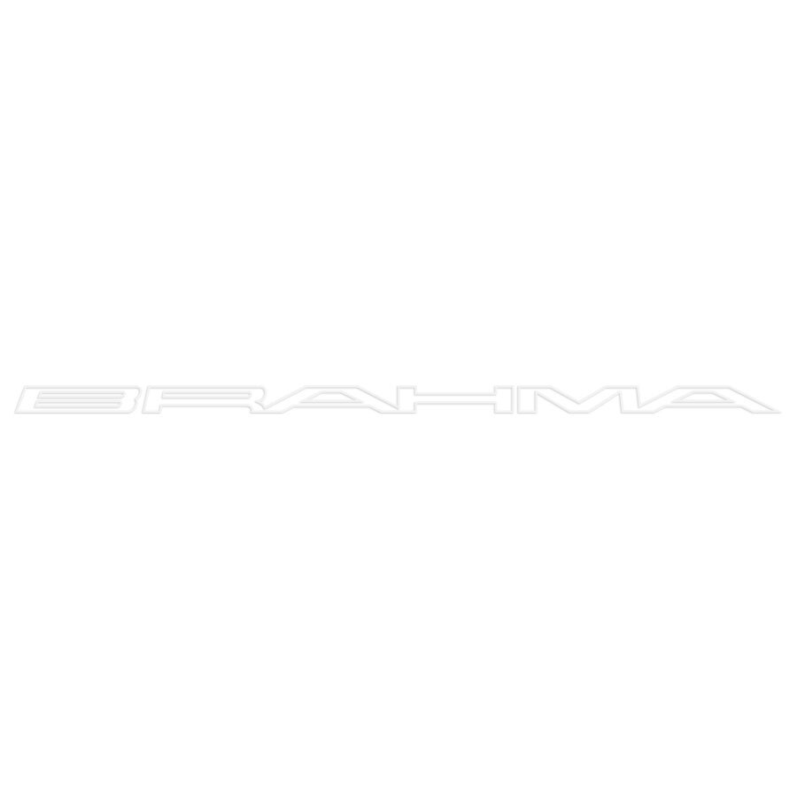BRAHMA CANOPY REAR WINDOW DECAL