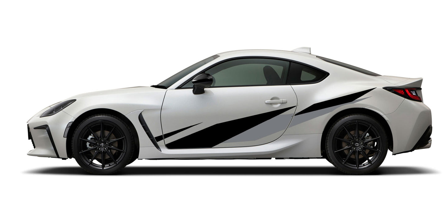 ABSTRACT BODY DECAL KIT : TOYOTA GR86