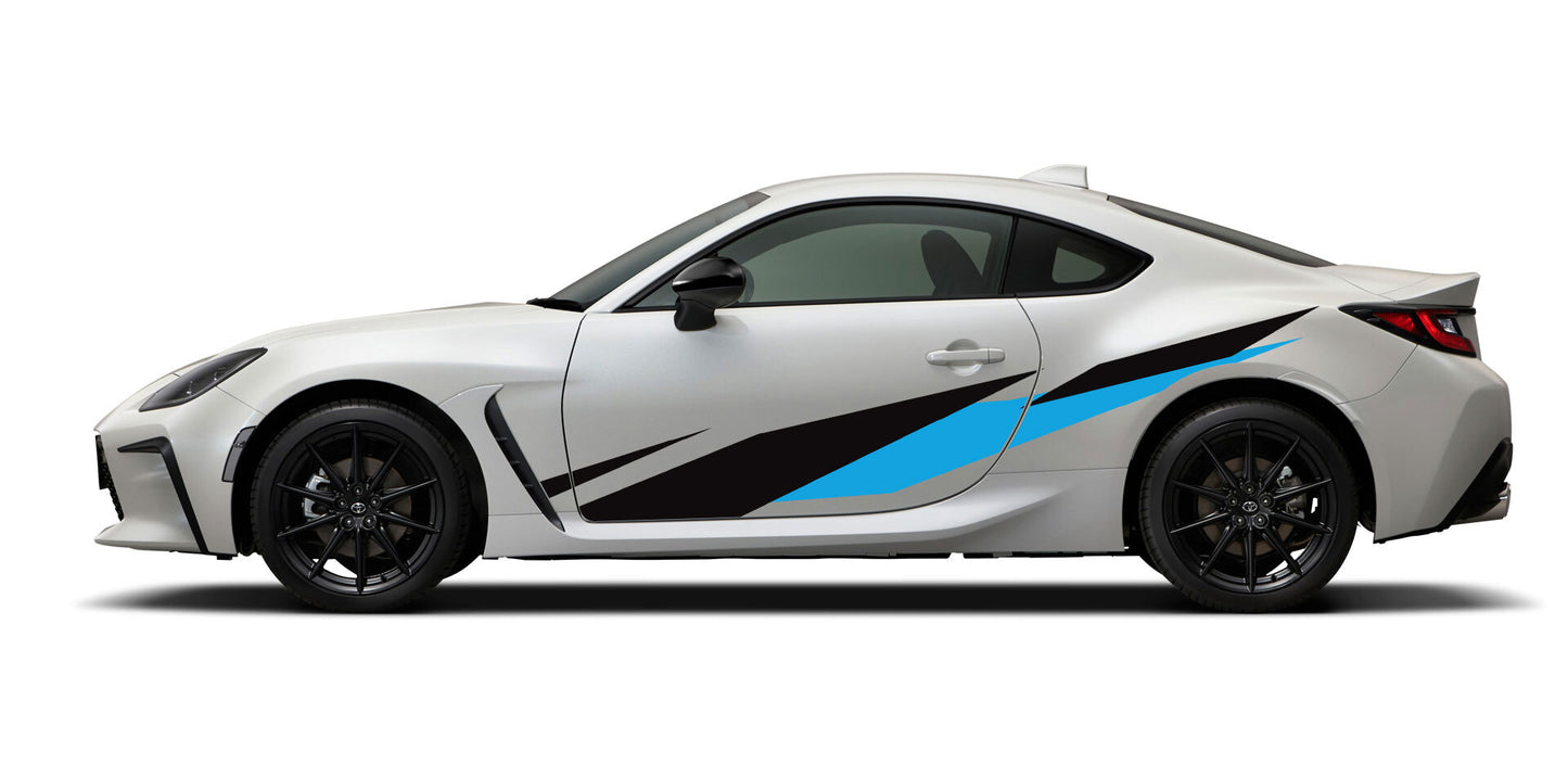 ABSTRACT BODY DECAL KIT : TOYOTA GR86