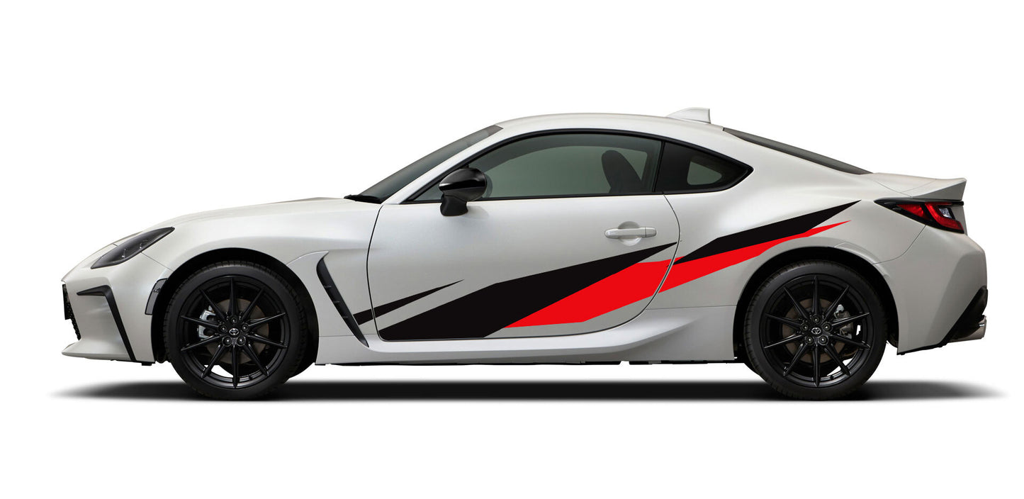 ABSTRACT BODY DECAL KIT : TOYOTA GR86