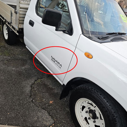 DX 2.5 CR DOOR DECAL : NISSAN NAVARA (D21/D22)