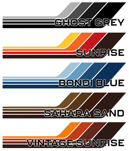 SEATTLE MK-II BODY DECAL KIT : J60 TOYOTA LAND CRUISER