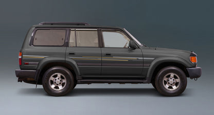 AUBURN BODY DECAL  KIT : 1994-1997 J80 TOYOTA LANDCRUISER