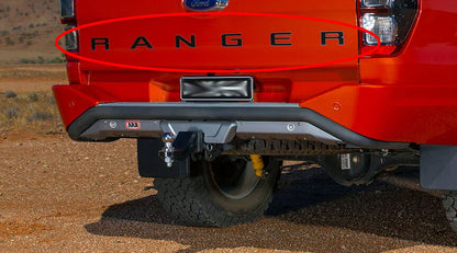 TAILGATE DECAL : FORD RANGER PX1/PX2 WILDTRAK XLT (BLACK/SILVER)