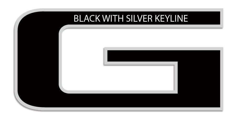 TAILGATE DECAL : FORD RANGER PX1/PX2 WILDTRAK XLT (BLACK/SILVER)