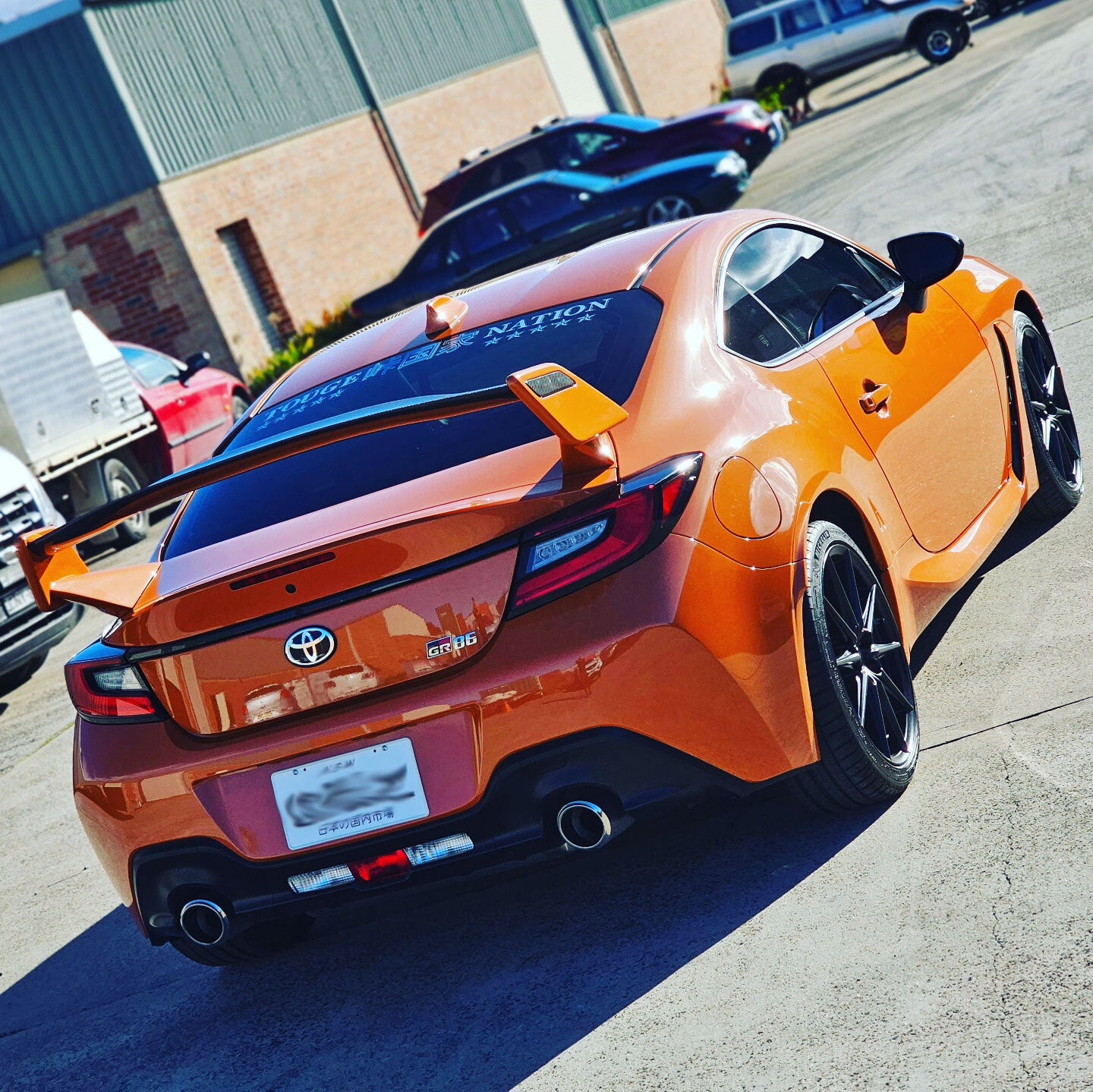 GT-WING SPOILER : TOYOTA GR86 / SUBARU BRZ (2022+ )