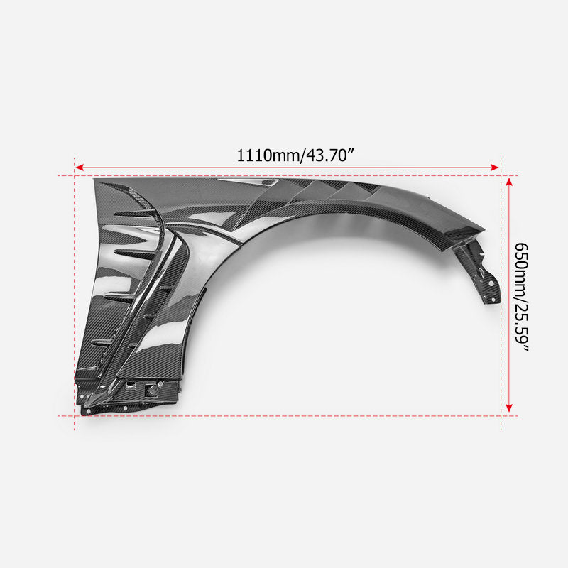 CARBON FIBRE TYPE-2 VENTED FENDER SET : TOYOTA GR86 (ZN8)