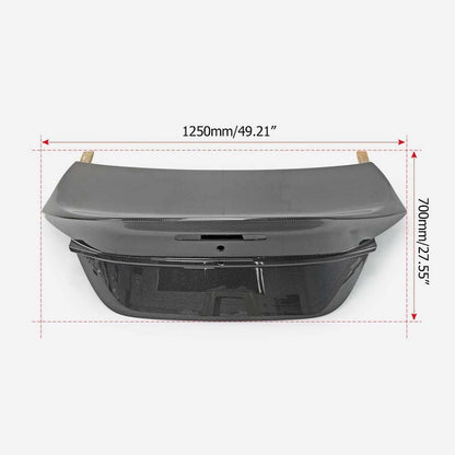 CARBON FIBRE TYPE-1 TRUNK LID : TOYOTA GR86 / SUBARU BRZ (2022+)