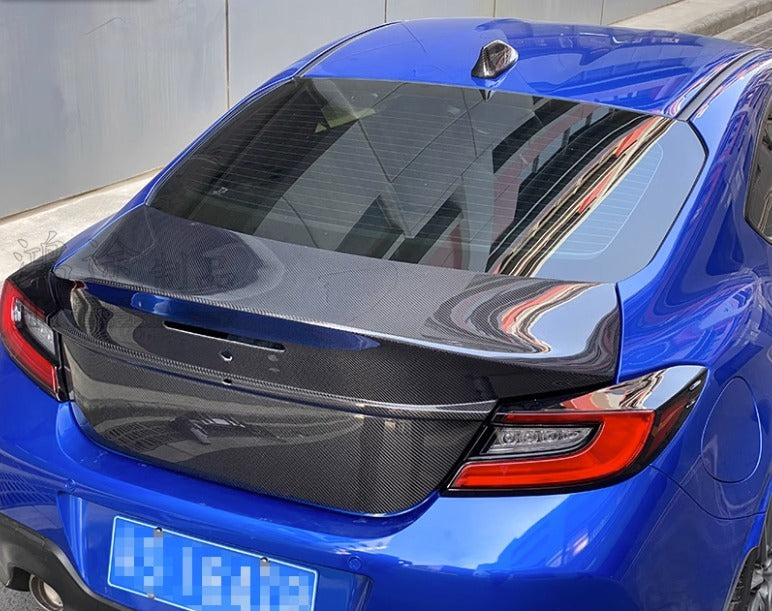 CARBON FIBRE TYPE-1 TRUNK LID : TOYOTA GR86 / SUBARU BRZ (2022+)