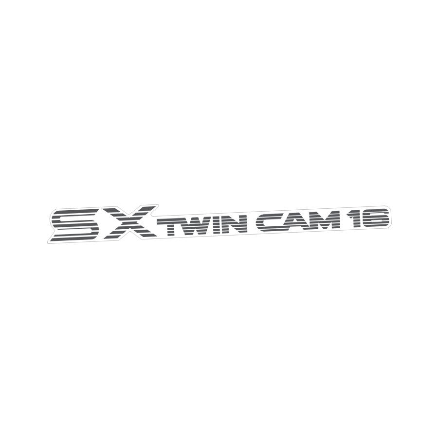 SX TWIN CAM REAR SPOILER DECAL : TOYOTA COROLLA SECA (AE93)