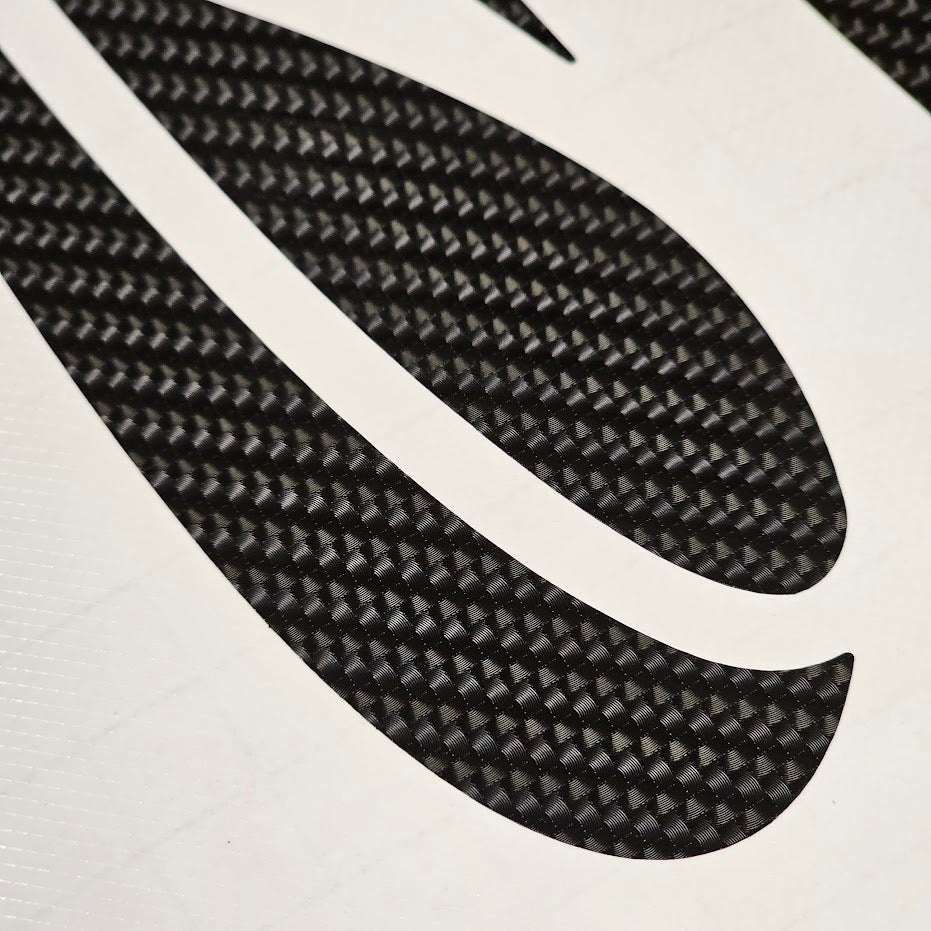 OMORI FACTORY LOGO FENDER DECAL SET : NISSAN SKYINE R34