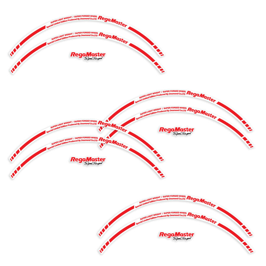 WHEEL RESTORATION DECAL SET : DESMOND REGAMASTER
