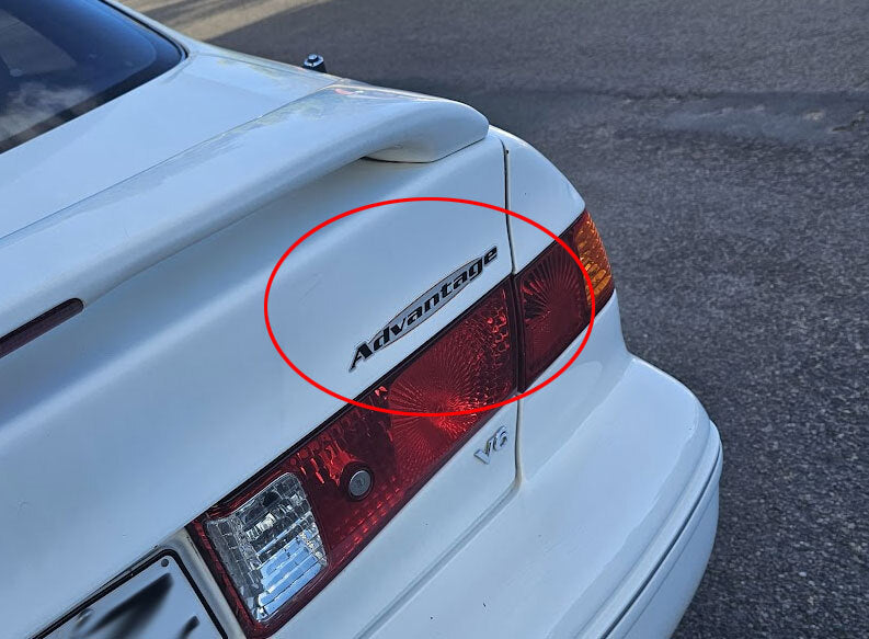 ADVANTAGE BOOT LID DECAL : TOYOTA CAMRY (1996-2002)