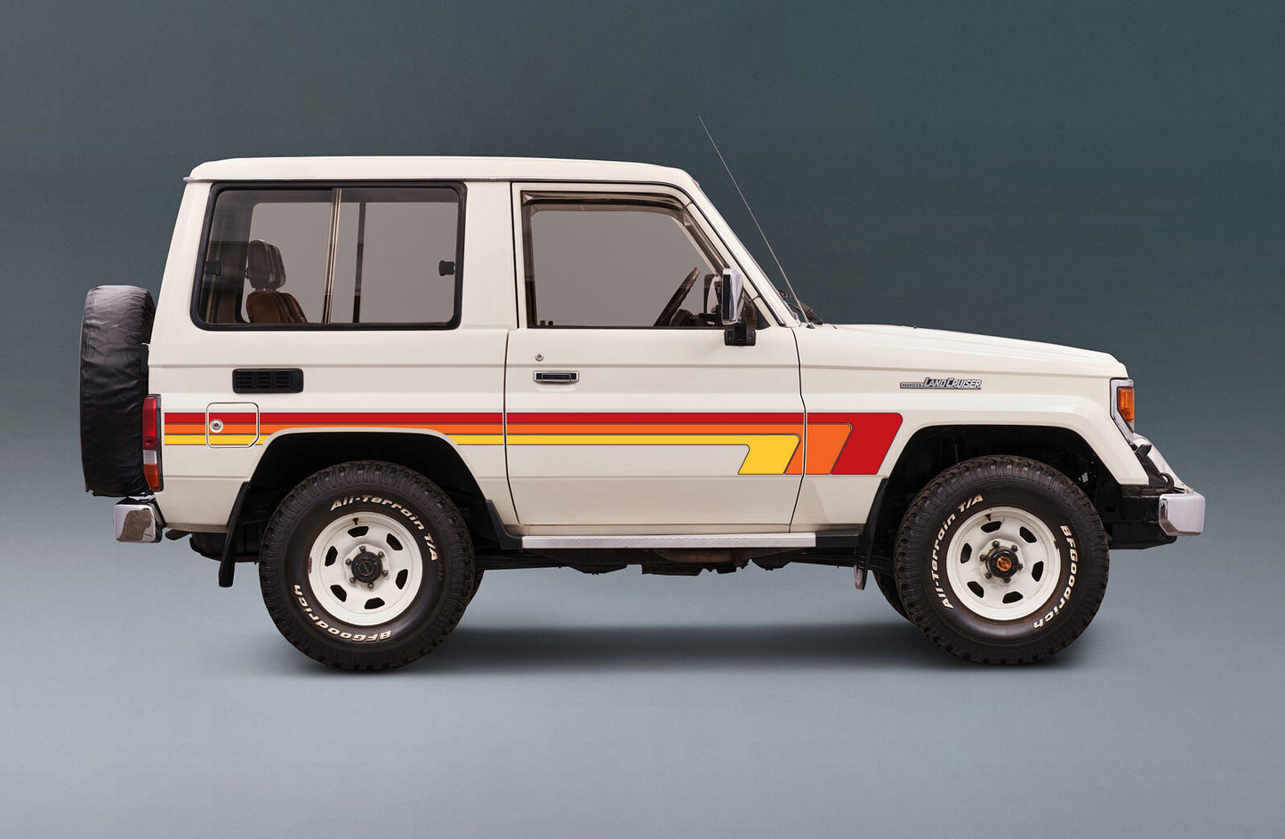 BALLINA BODY DECAL KIT : LJ70/LJ71/BUNDERA SWB LAND CRUISER