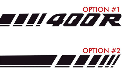 NISMO INSPIRED 400R BODY DECAL KIT : NISSAN SKYLINE R33