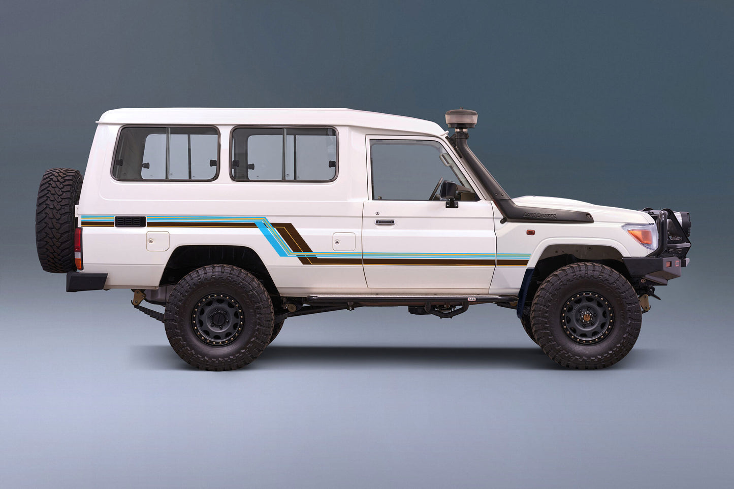 TARCUTTA BODY DECAL  KIT : J78-SERIES TOYOTA LAND CRUISER (TROOP CARRIER)