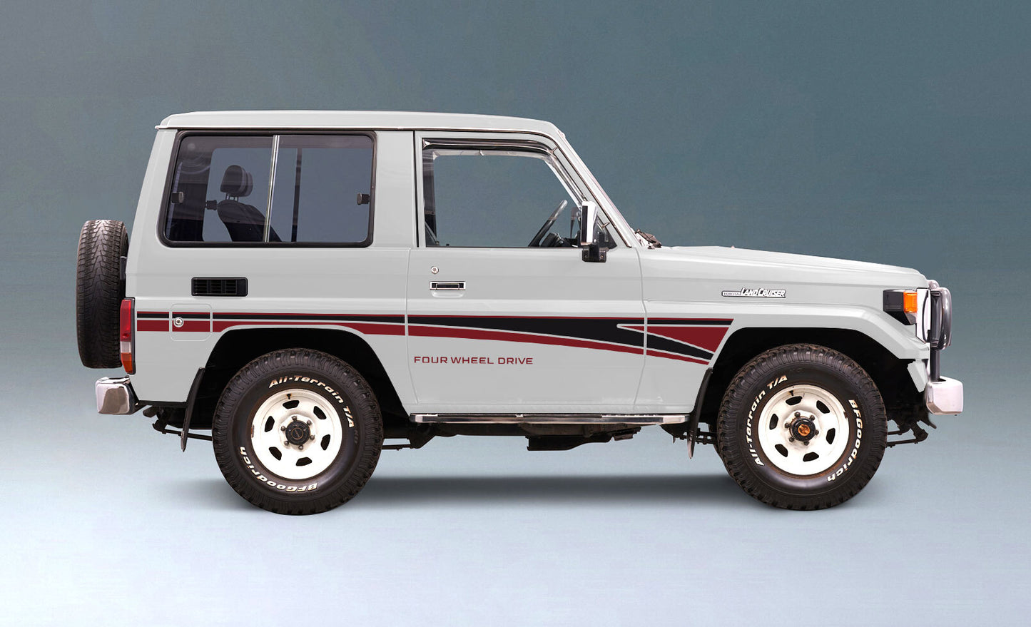 NARRABRI BODY DECAL KIT : BJ70/BJ71/BUNDERA SWB LAND CRUISER