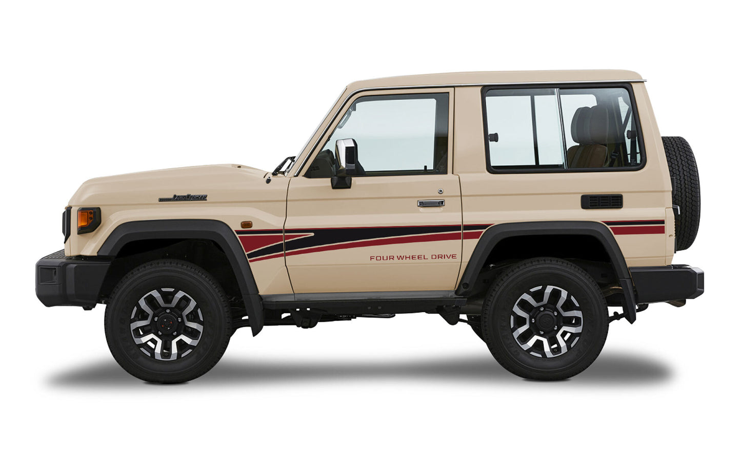 NARRABRI BODY DECAL  KIT : TOYOTA LANDCRUISER LC71 (2023+)