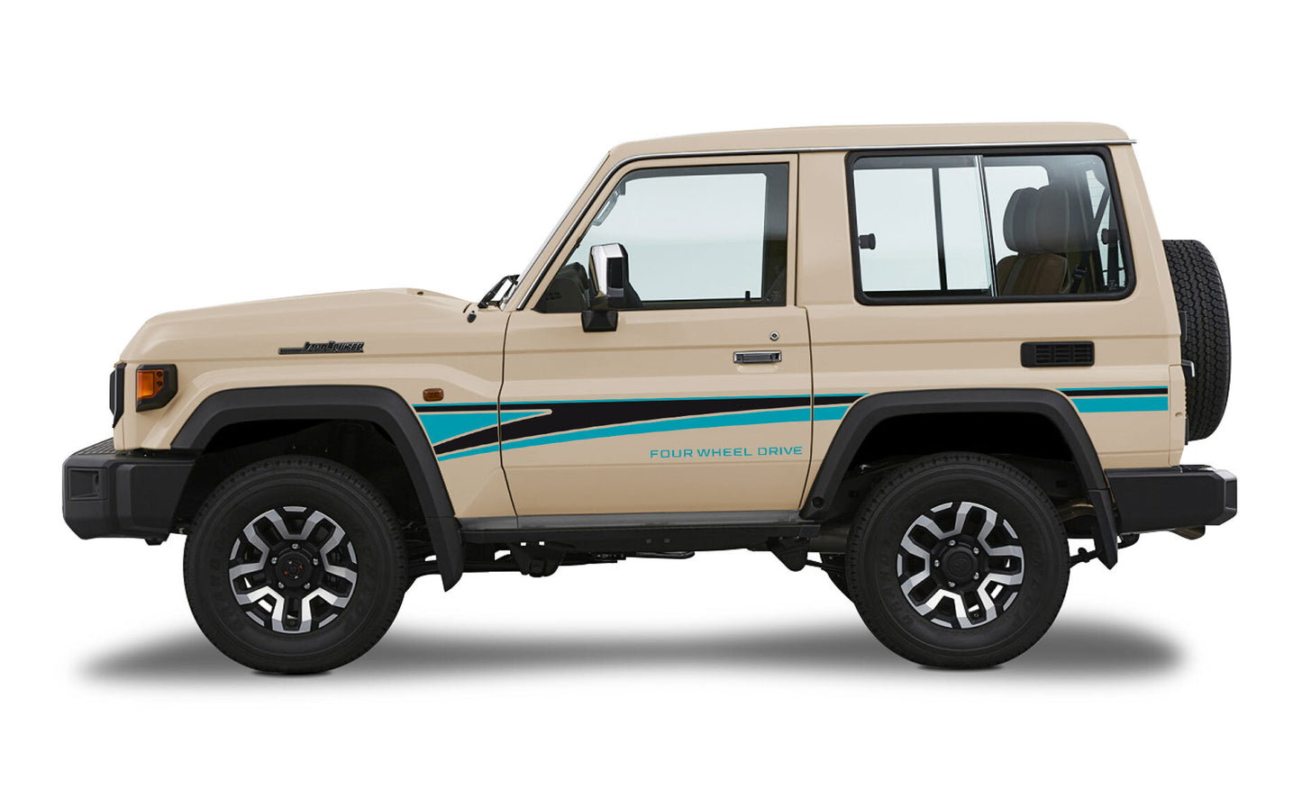 NARRABRI BODY DECAL  KIT : TOYOTA LANDCRUISER LC71 (2023+)