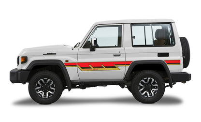 CALIFORNIA BODY DECAL  KIT : TOYOTA LANDCRUISER LC71 (2023+)