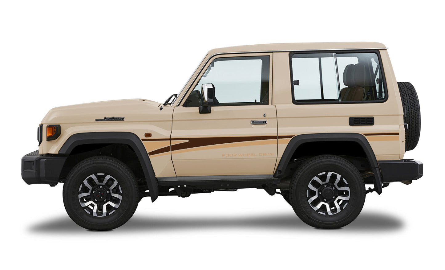 NARRABRI BODY DECAL  KIT : TOYOTA LANDCRUISER LC71 (2023+)