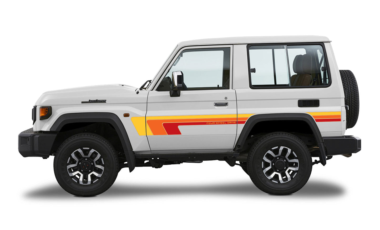 BALLINA BODY DECAL KIT : TOYOTA LANDCRUISER LC71 (2023+)